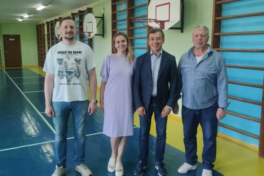 Візит президента ФФУ Михайла Ілляшева на Львівщину: У центрі уваги молоді фехтувальні осередки у Зимній Воді та Лапаївці
