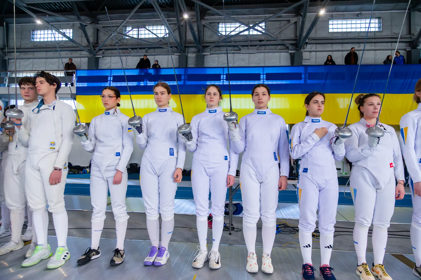 Юніорський чемпіонат України з фехтування офіційно відкрито!