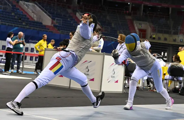 2023 European Games Krakow In photo: ROU VS UKR Photo by Eva Pavia #BizziTeam
