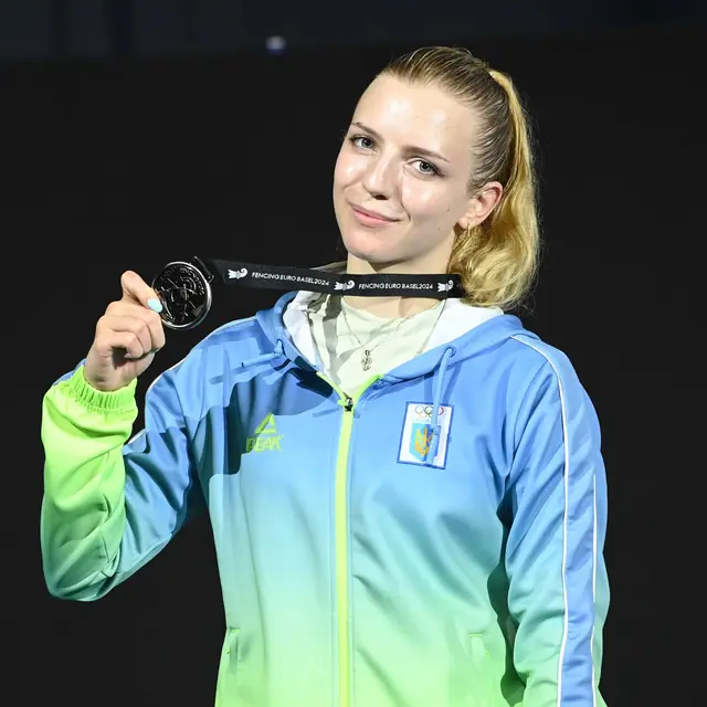 Basel, European Senior Championships In photo: 2. MYRONIUK Daria UKR Photo by Eva Pavía #BizziTeam