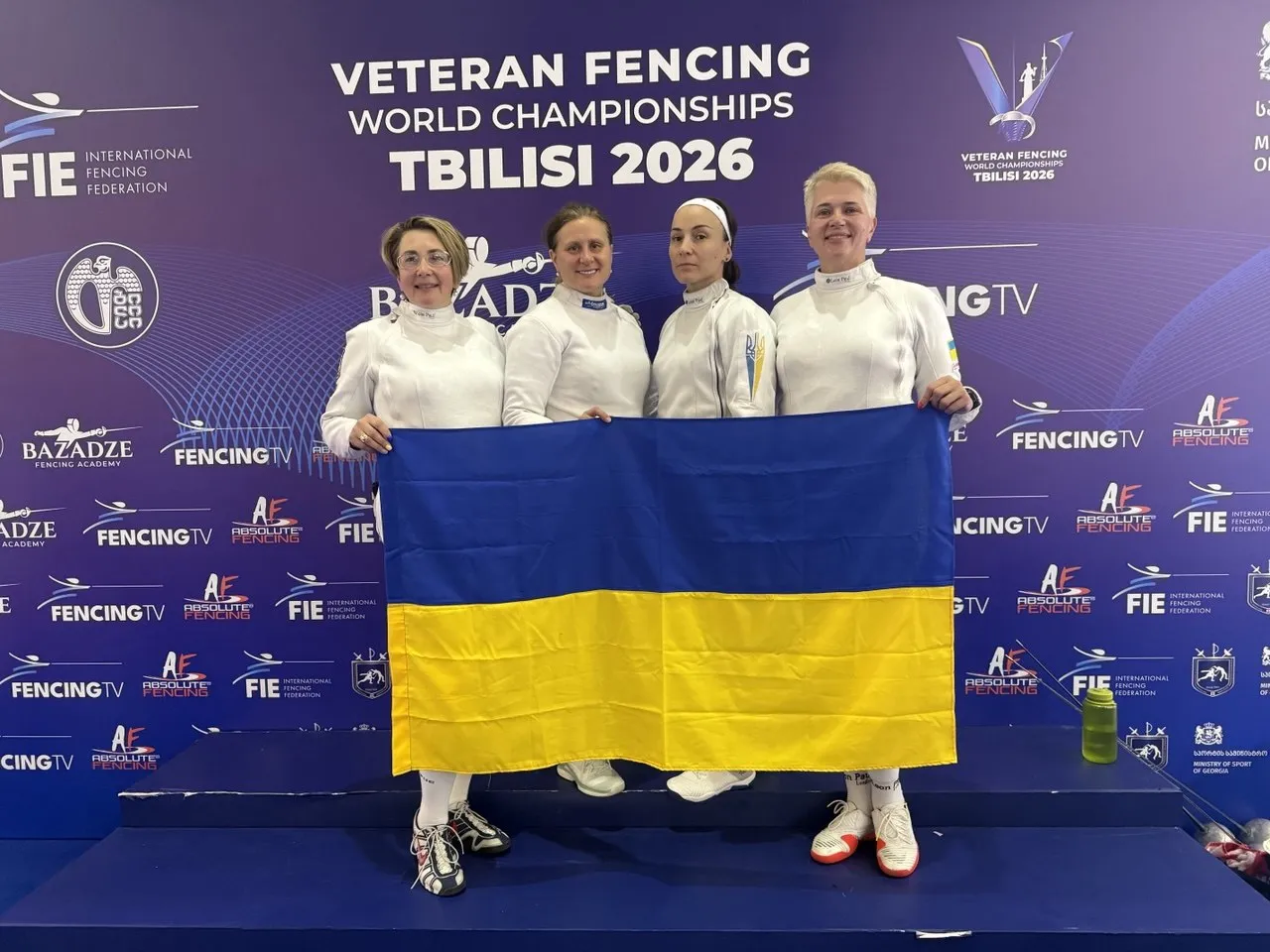 ВЧС 2026 Тбілісі: Українські ветерани фехтування представили нашу країну на світовій арені
